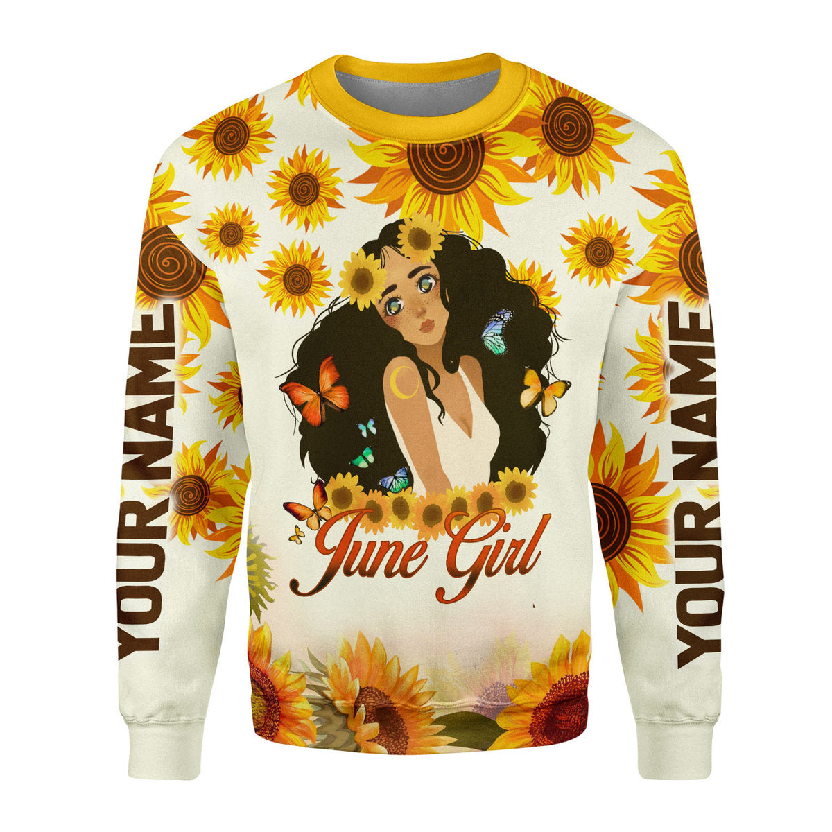 YMskins Personalized Tops June Girl All Over Printed