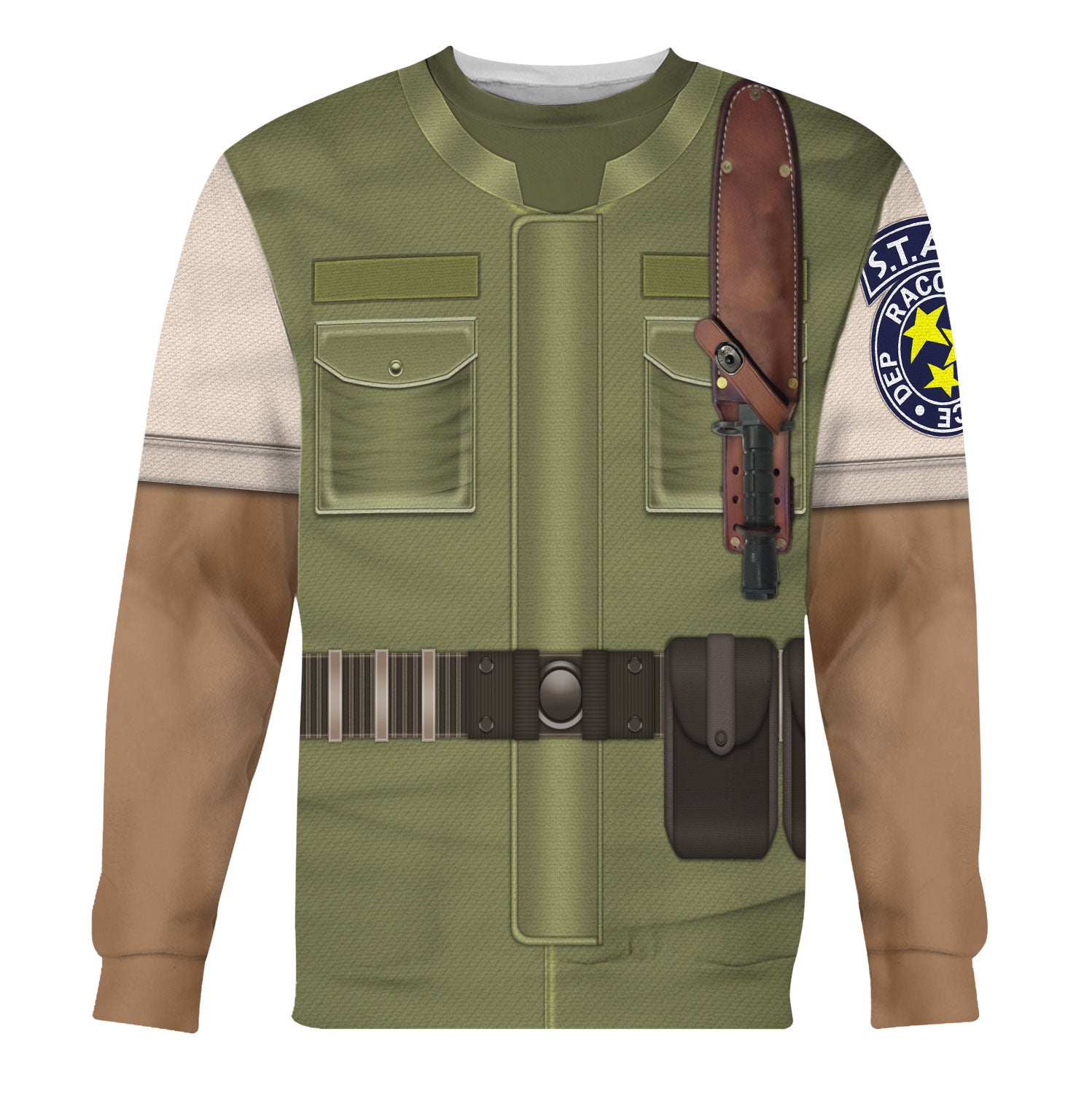 Chris Redfield T-shirt Hoodie Sweatpants Cosplay