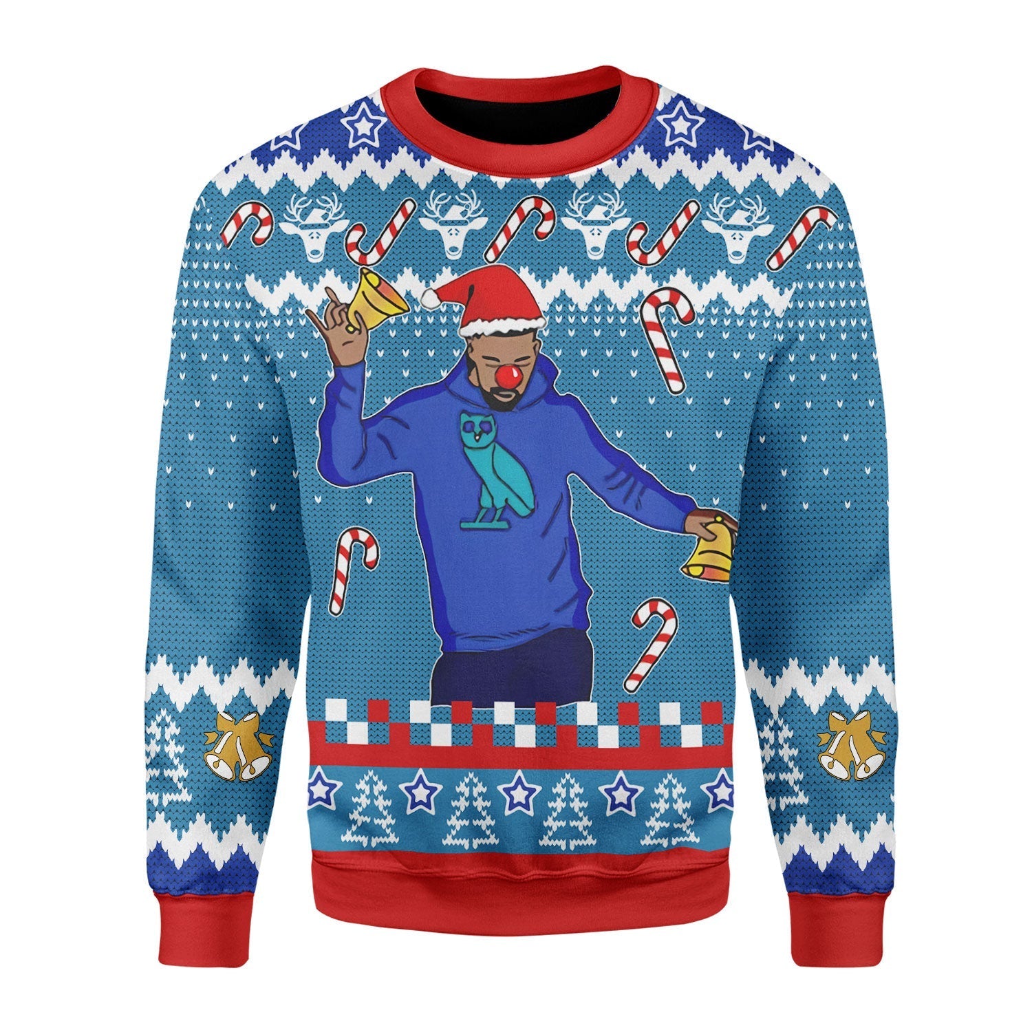 YMskins Christmas Sweater It's Christmas Time 3D Apparel