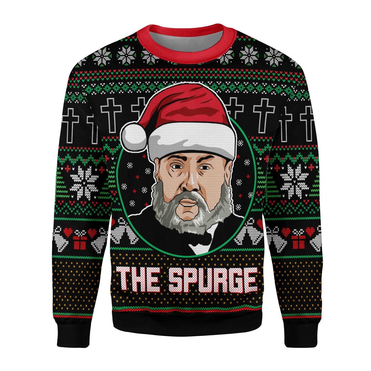 YMskins Christmas Sweater The Spurge 3D Apparel