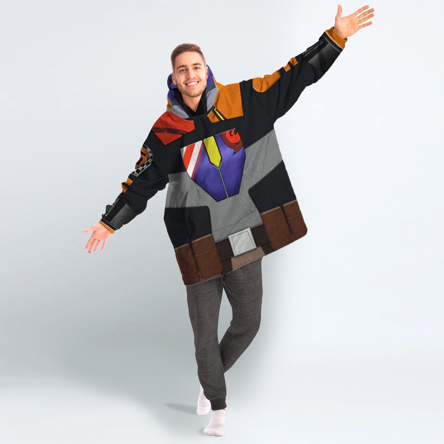 MakerHuman Sabine Wren Cosplay & Costume Over Size Hoodie Fleece One Size