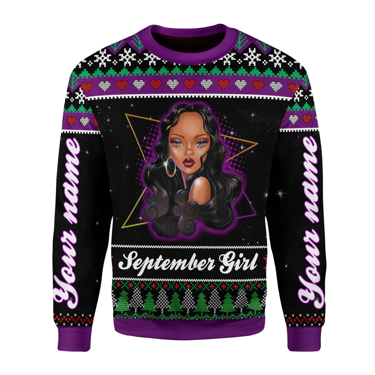 YMskins Personalized Tops September Girl All Over Printed