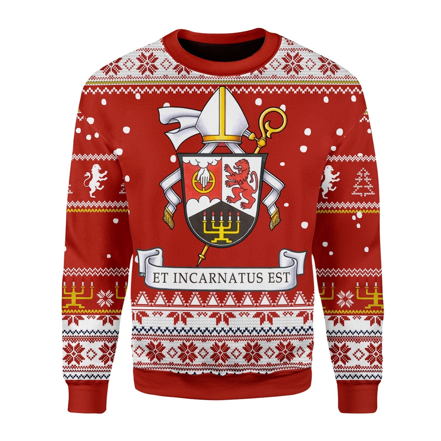 YMskins Christmas Sweater Order Of Saint Benedict 3D Apparel