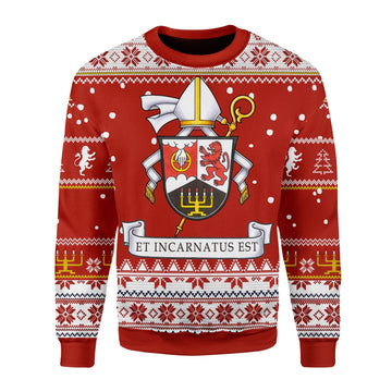 YMskins Christmas Sweater Order Of Saint Benedict 3D Apparel