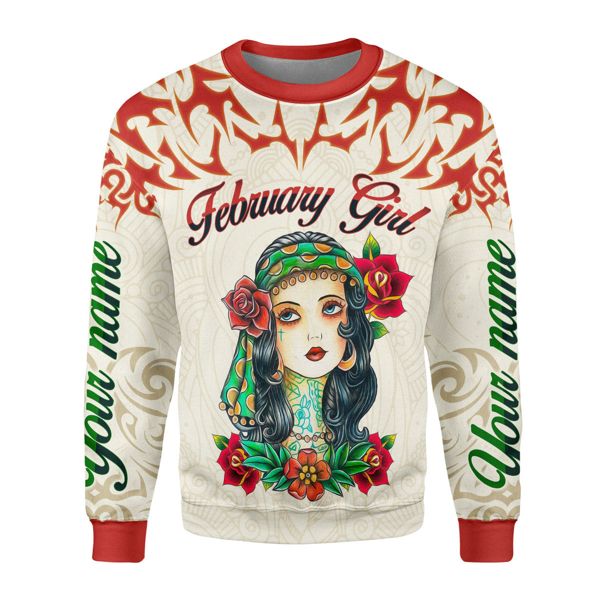 YMskins Personalized Tops February Girl I Do What I Want All Over Printed