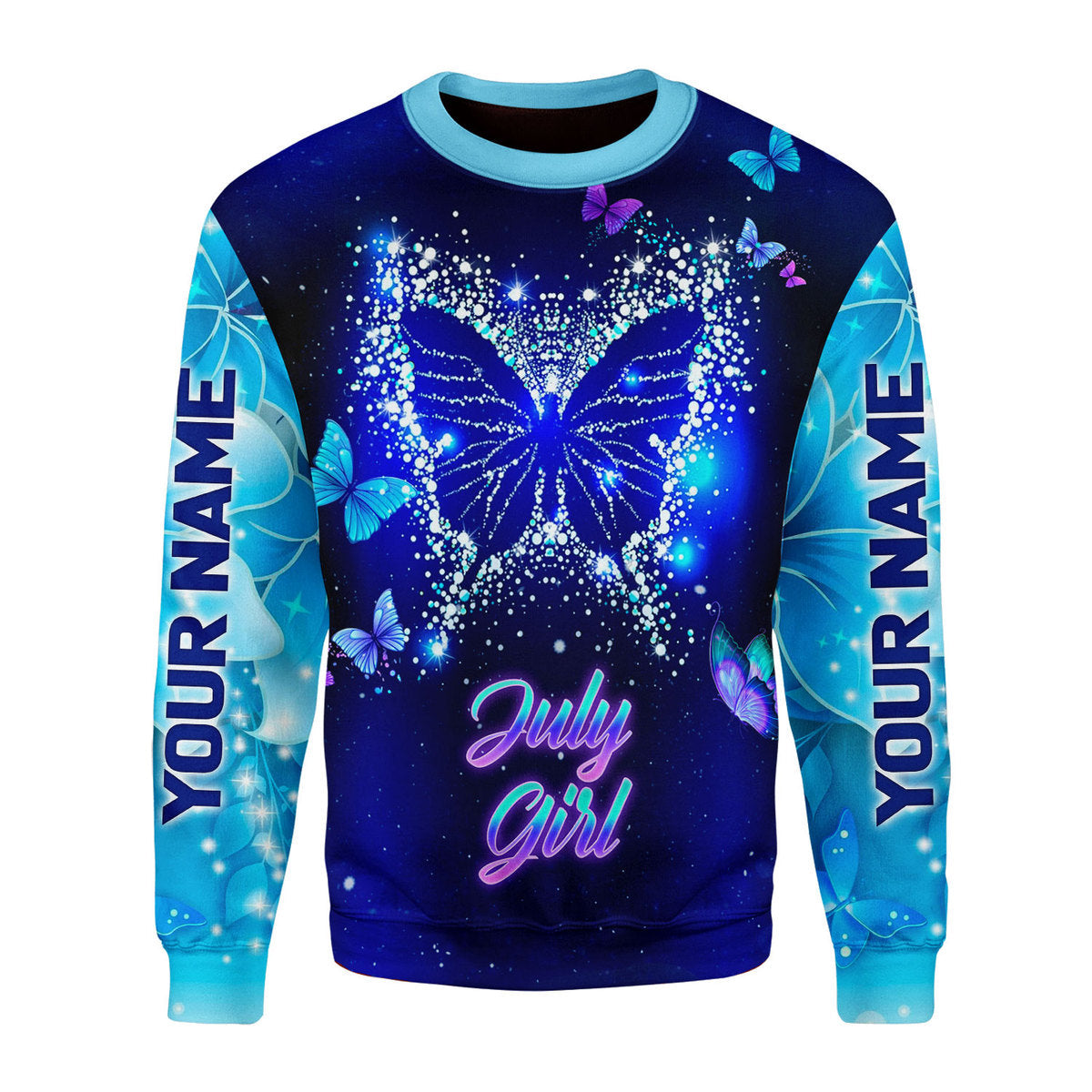 YMskins Personalized Tops July Girl All Over Printed