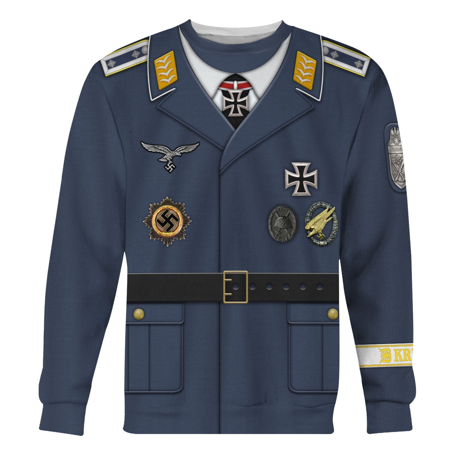 YMskins WW2 Ernst Germer Costume Hoodie Sweatshirt T-Shirt Tracksuit