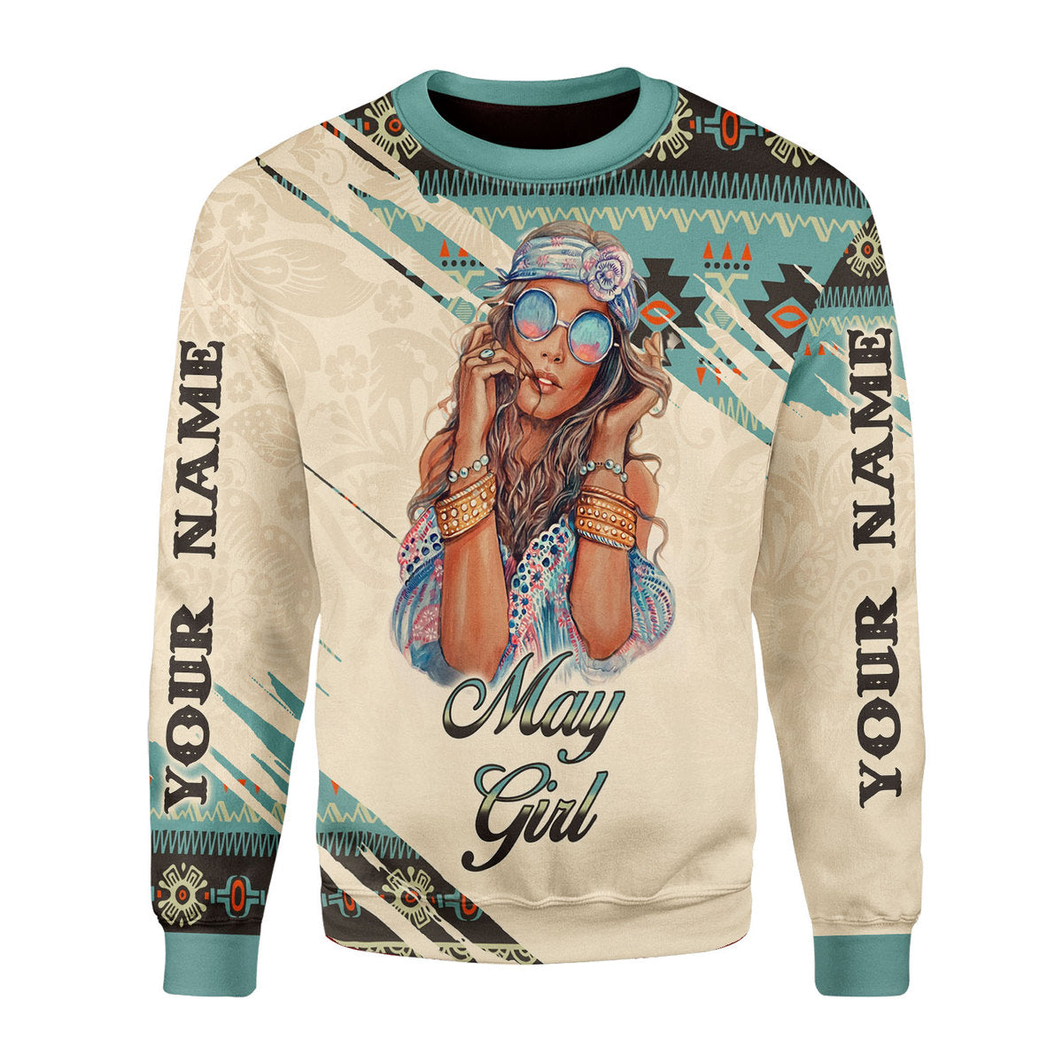 YMskins Personalized Tops May Girl All Over Printed