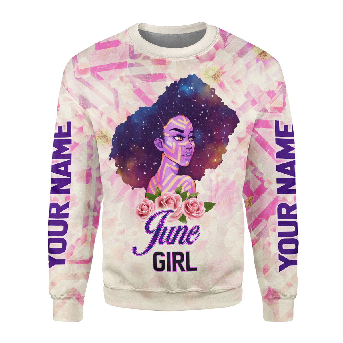 YMskins Personalized Tops June Girl All Over Printed