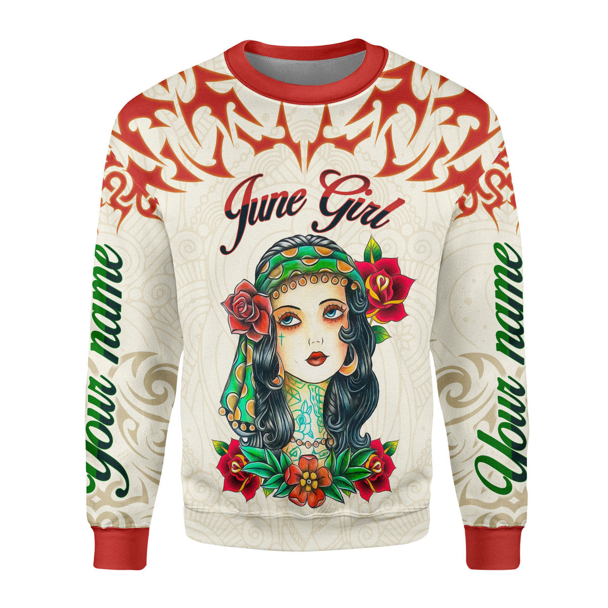 YMskins Personalized Tops June Girl I Do What I Want All Over Printed