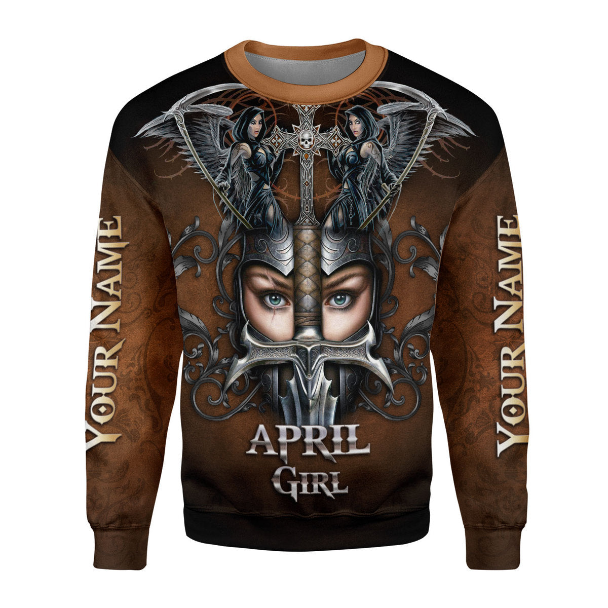 YMskins Personalized Tops April Girl All Over Printed