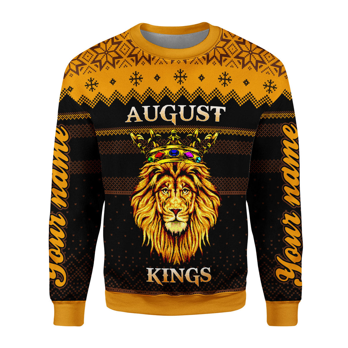 YMskins Personalized Tops August Guy All Over Printed
