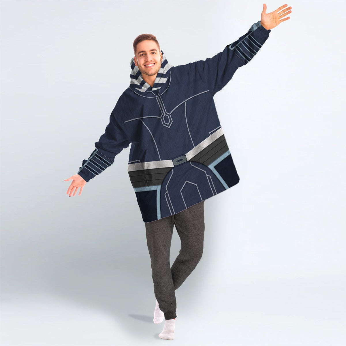 MakerHuman Ahsoka Tano's Cosplay & Costume Over Size Hoodie Fleece One Size