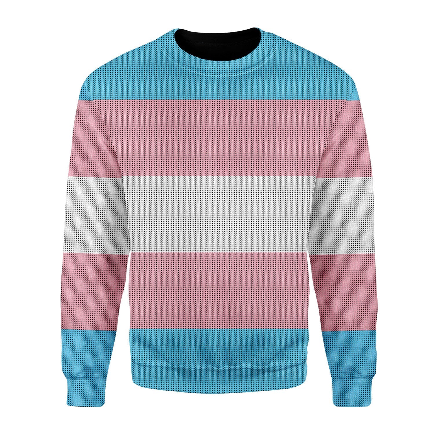 YMskins Christmas Sweater Transgender Flag 3D Apparel