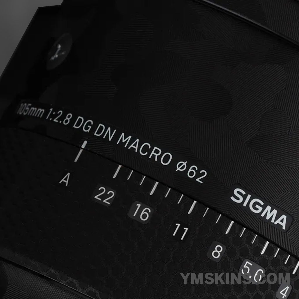 SIGMA 105mm/F2.8 DG DN MACRO Art Lens Skin For SONY
