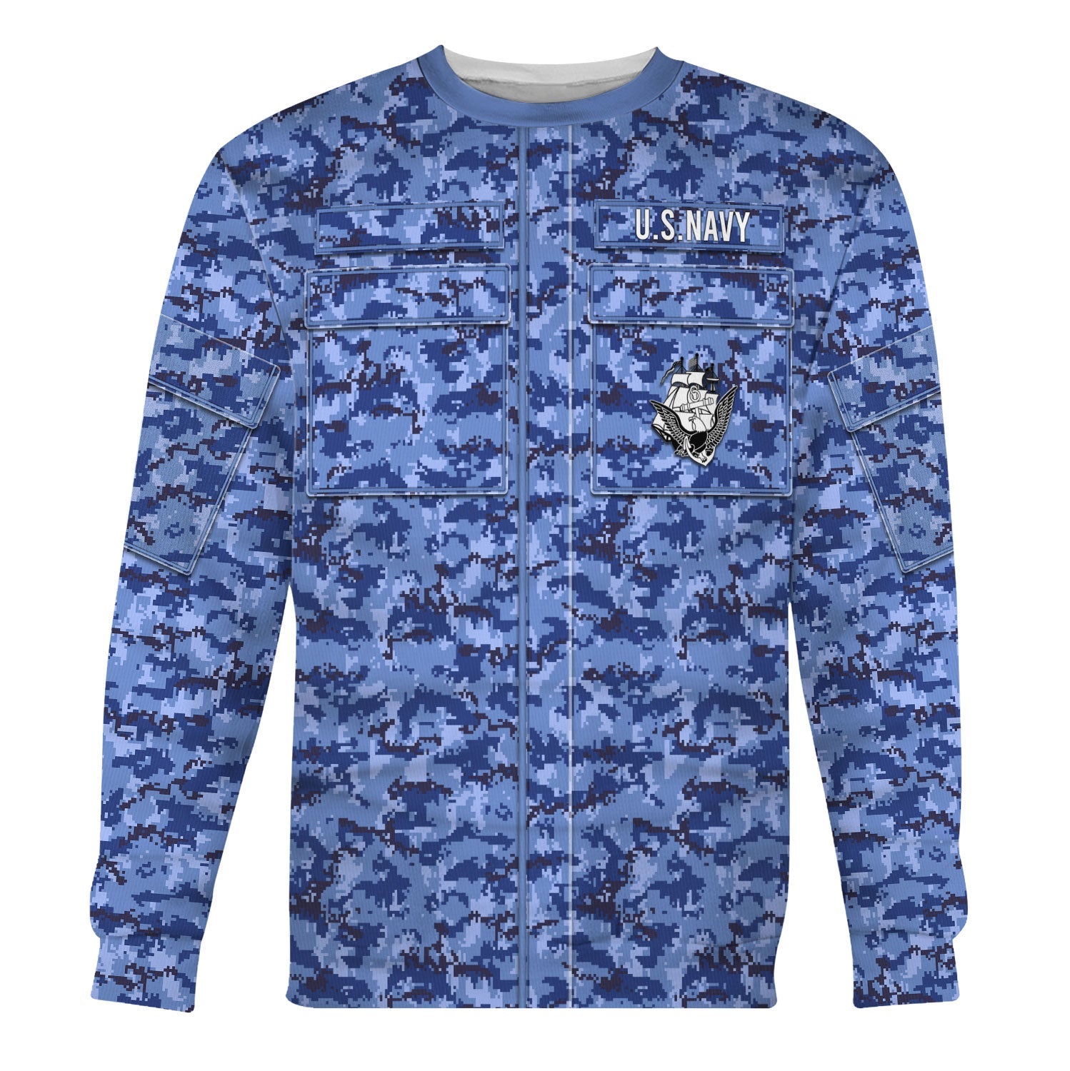 YMskins American Camo NWU (Navy Working Uniform) - "Blueberry" (2008–2019) Uniform Tracksuit