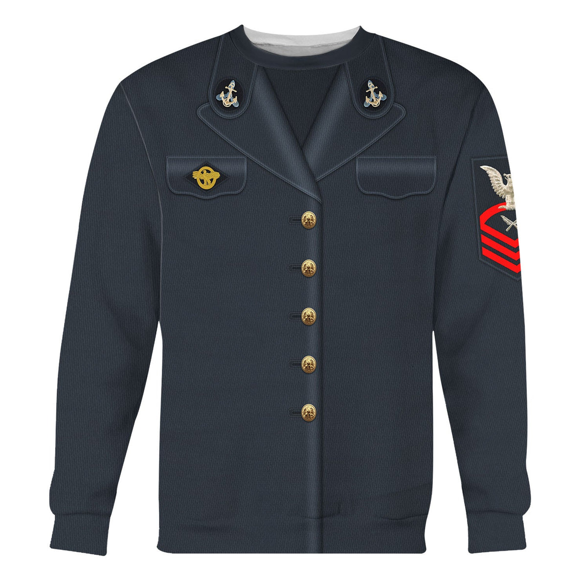 America - US Navy (WAVES) 1943 Uniform Hoodies Sweatshirt T-shirt Hawaiian Tracksuit