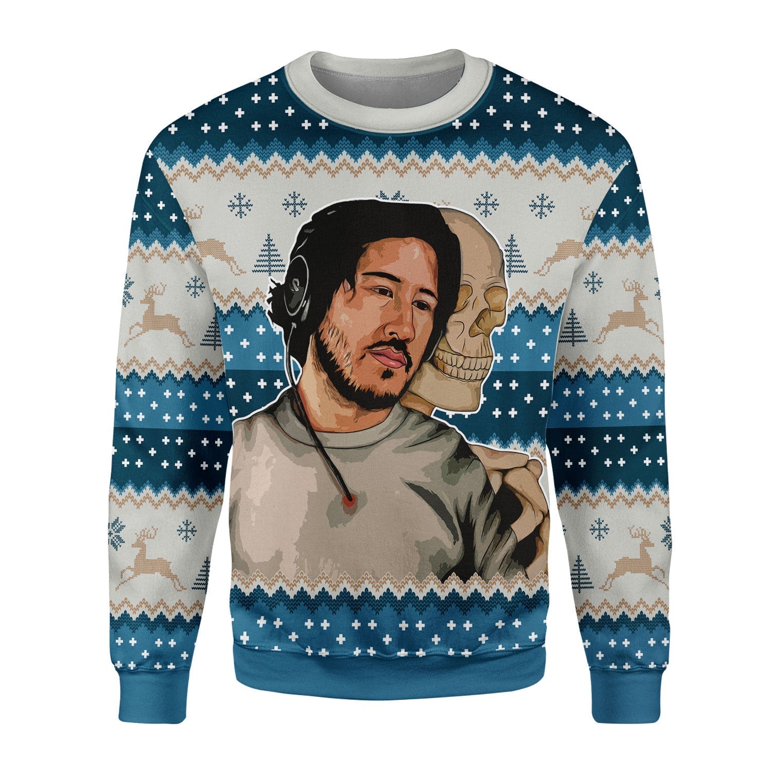YMskins Christmas Sweater The Way I See Myself In You 3D Apparel