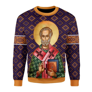 YMskins Unisex Sweatshirt St. Nicholas 3D Apparel