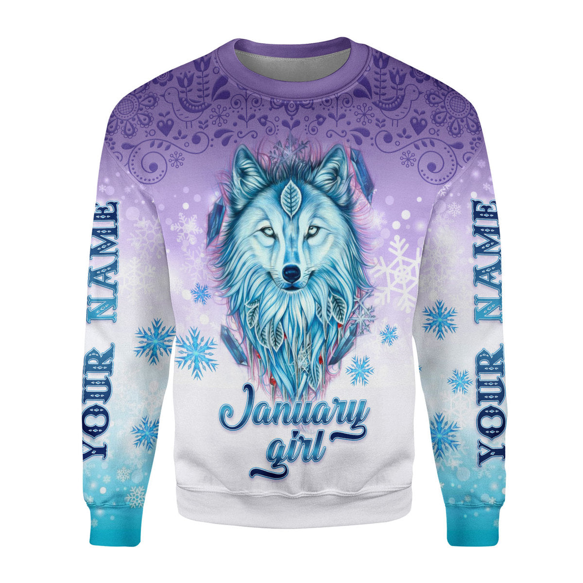 YMskins Personalized Tops I'm A January Queen All Over Printed