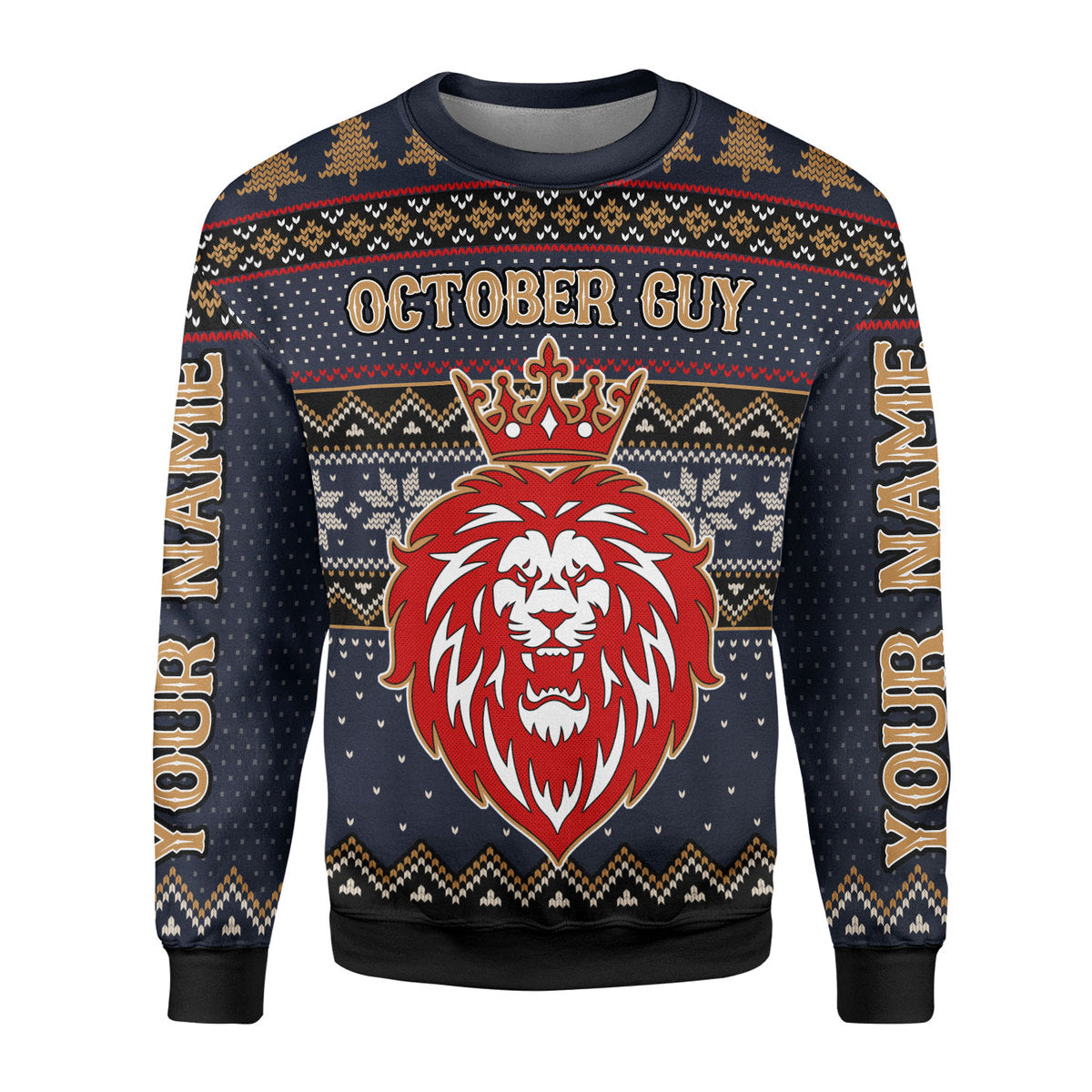 YMskins Personalized Tops October King  All Over Printed