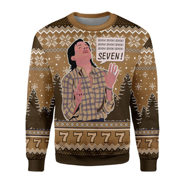YMskins Christmas Sweater Friends Seven 3D Apparel