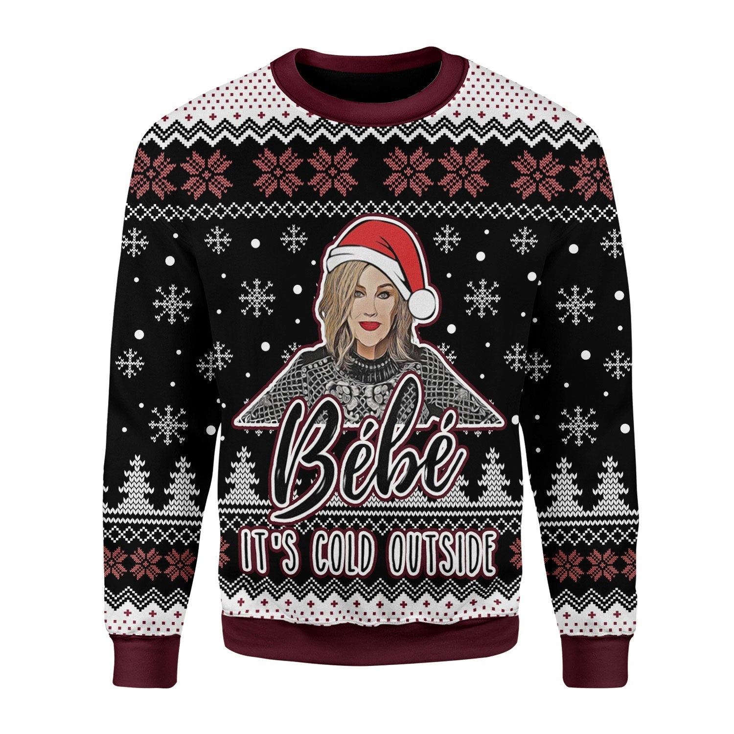 YMskins Christmas Sweater Bébé It's Cold Outside 3D Apparel