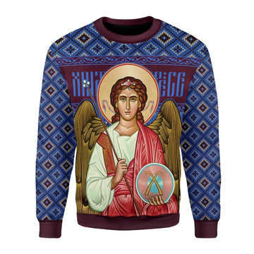 YMskins Unisex Sweatshirt St. Archangel Michael 3D Apparel