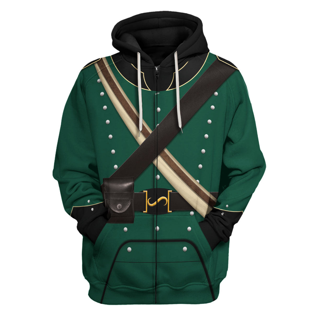 95th British Rifles Uniform Army Green Napoleonic War