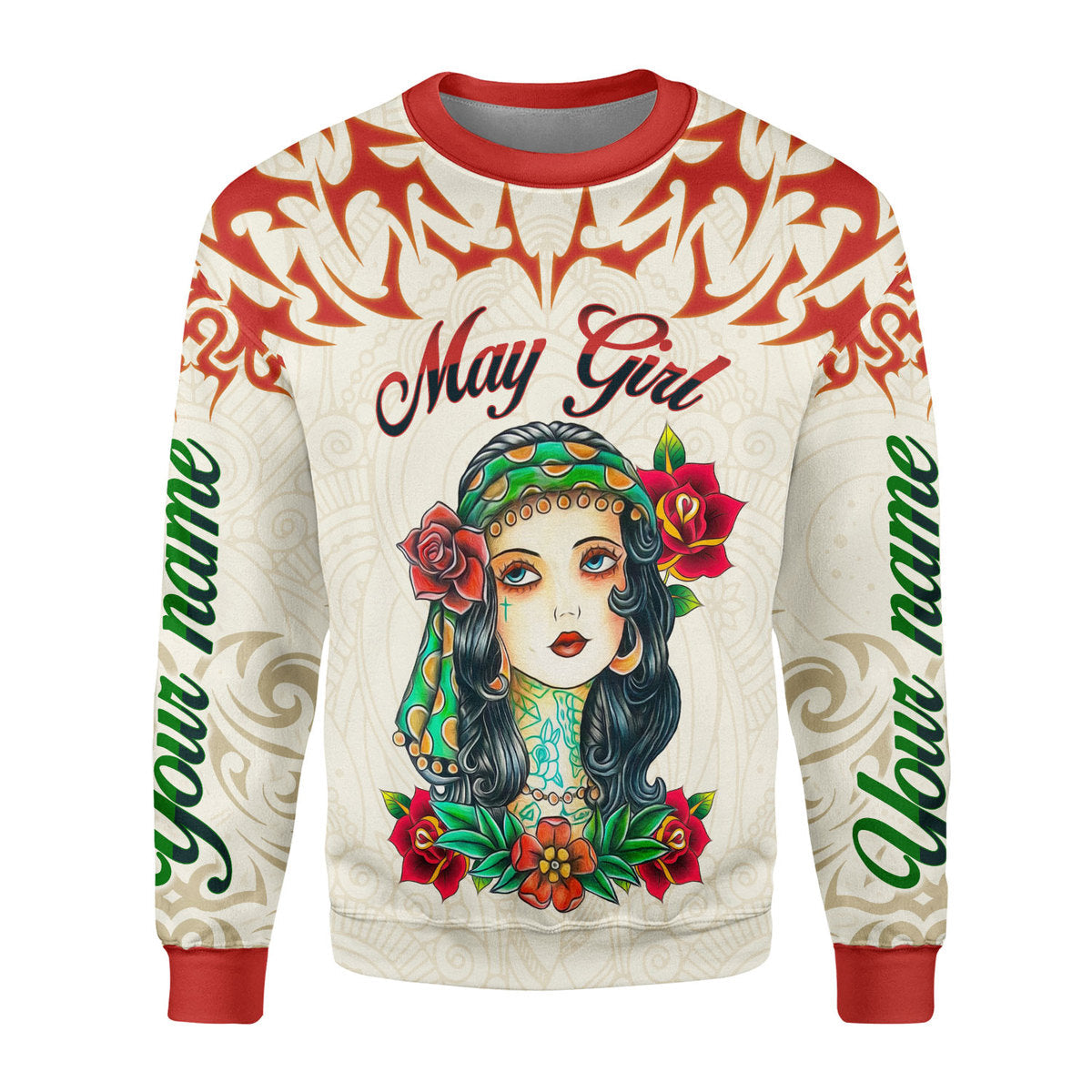 YMskins Personalized Tops May Girl I Do What I Want All Over Printed