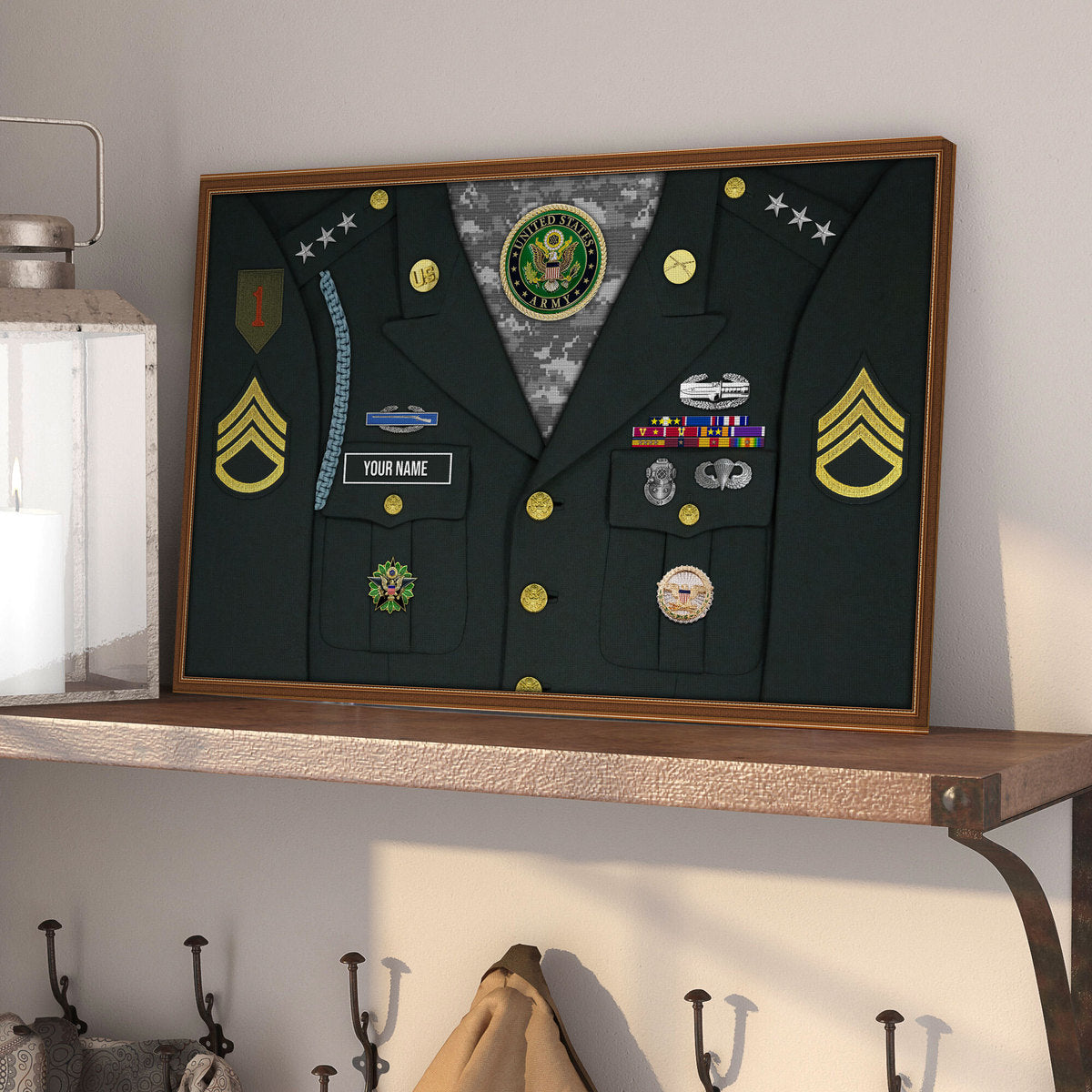 Custom U.S Army US Army Green Service Uniform Digital File/ Poster/ Canvas