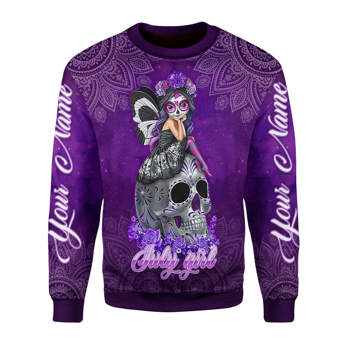 YMskins Personalized Tops July Girl I Have Tattoos All Over Printed