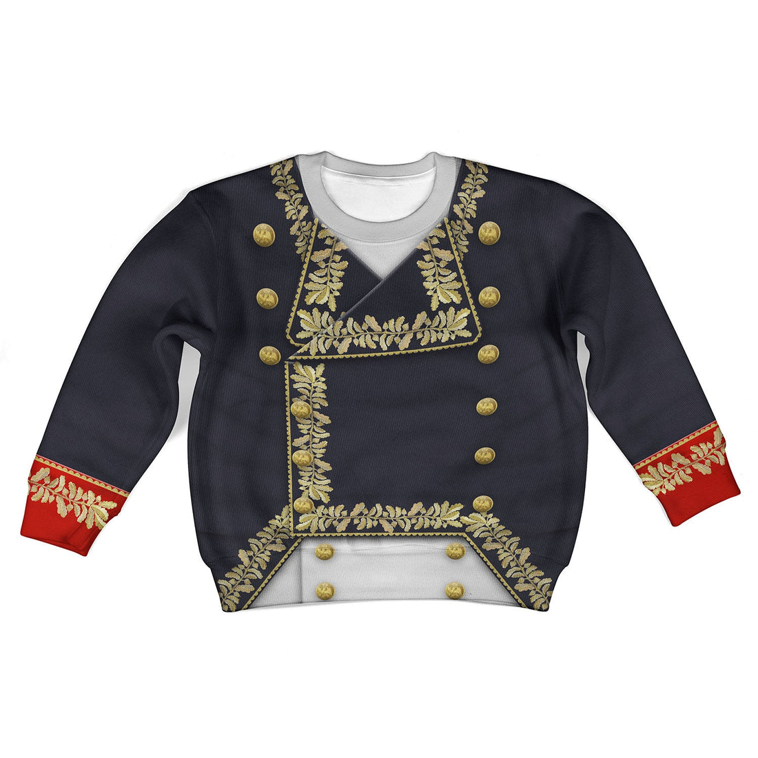 MakerHuman Napoleon in His General Costume Cosplay Hoodie Sweatshirt T-Shirt Zip Hoodie & Sweatpants for Kids