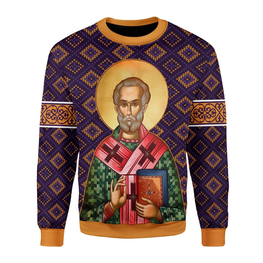 YMskins Unisex Tops Pullover Sweatshirt St. Nicholas 3D Apparel