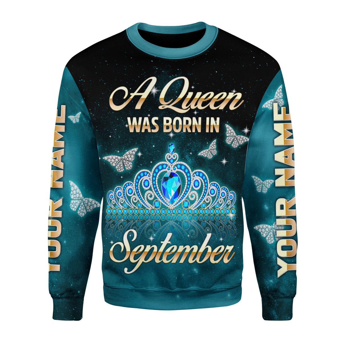 YMskins Personalized Tops September Girl All Over Printed