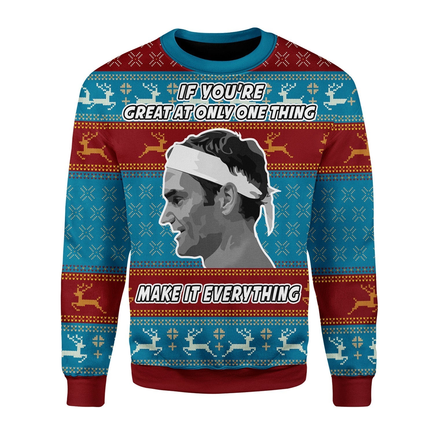 YMskins Christmas Sweater Make It Everything 3D Apparel