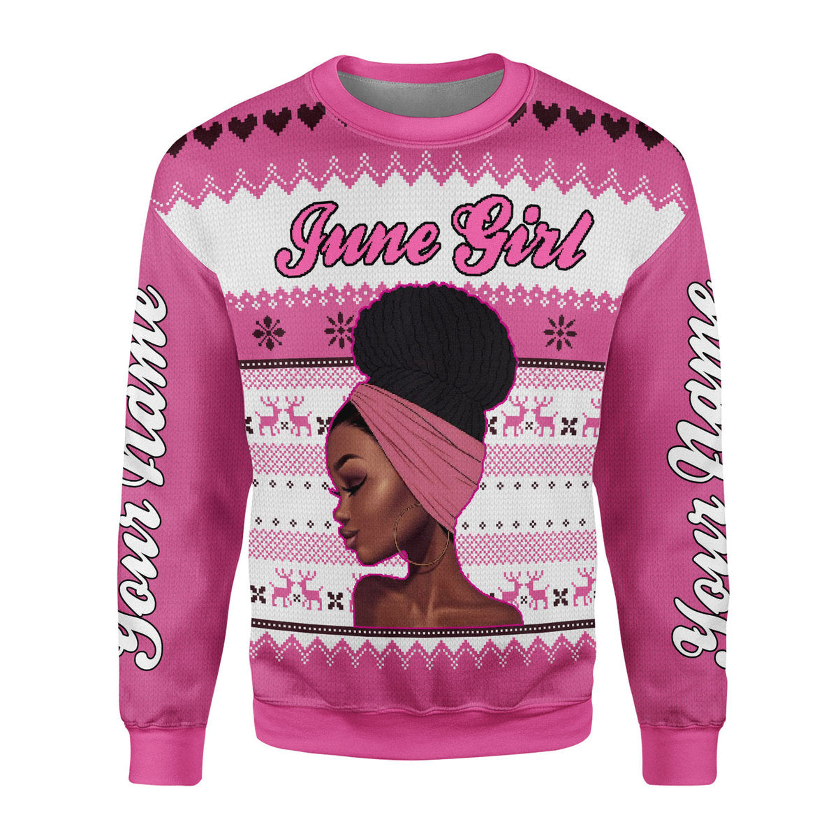 YMskins Personalized Tops June Girl All Over Printed