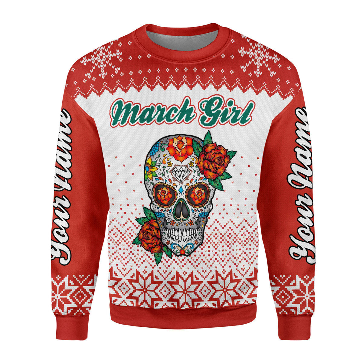 YMskins Personalized Tops March Girl All Over Printed