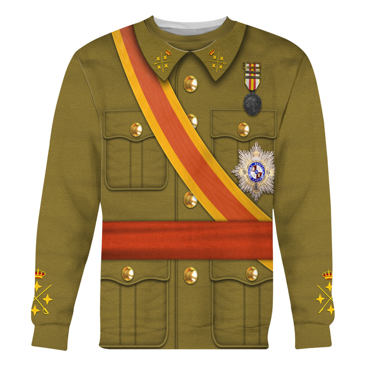 YMskins Francisco Franco Costume Hoodie Sweatshirt T-Shirt Tracksuit