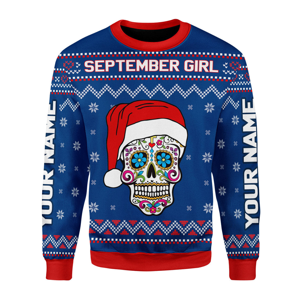 YMskins Personalized Tops September Girl I Am Who I Am All Over Printed