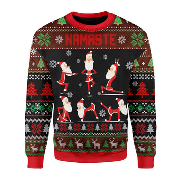 YMskins Christmas Sweater Yoga 3D Apparel