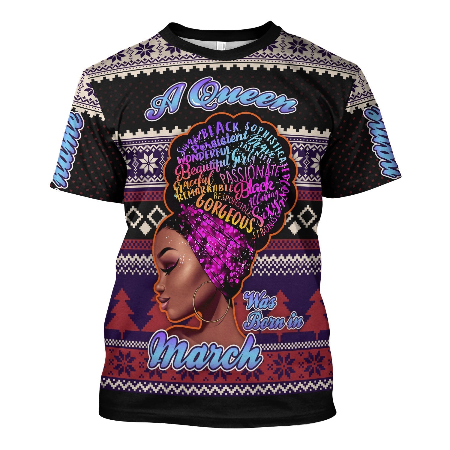 YMskins Personalized Tops March Girl All Over Printed