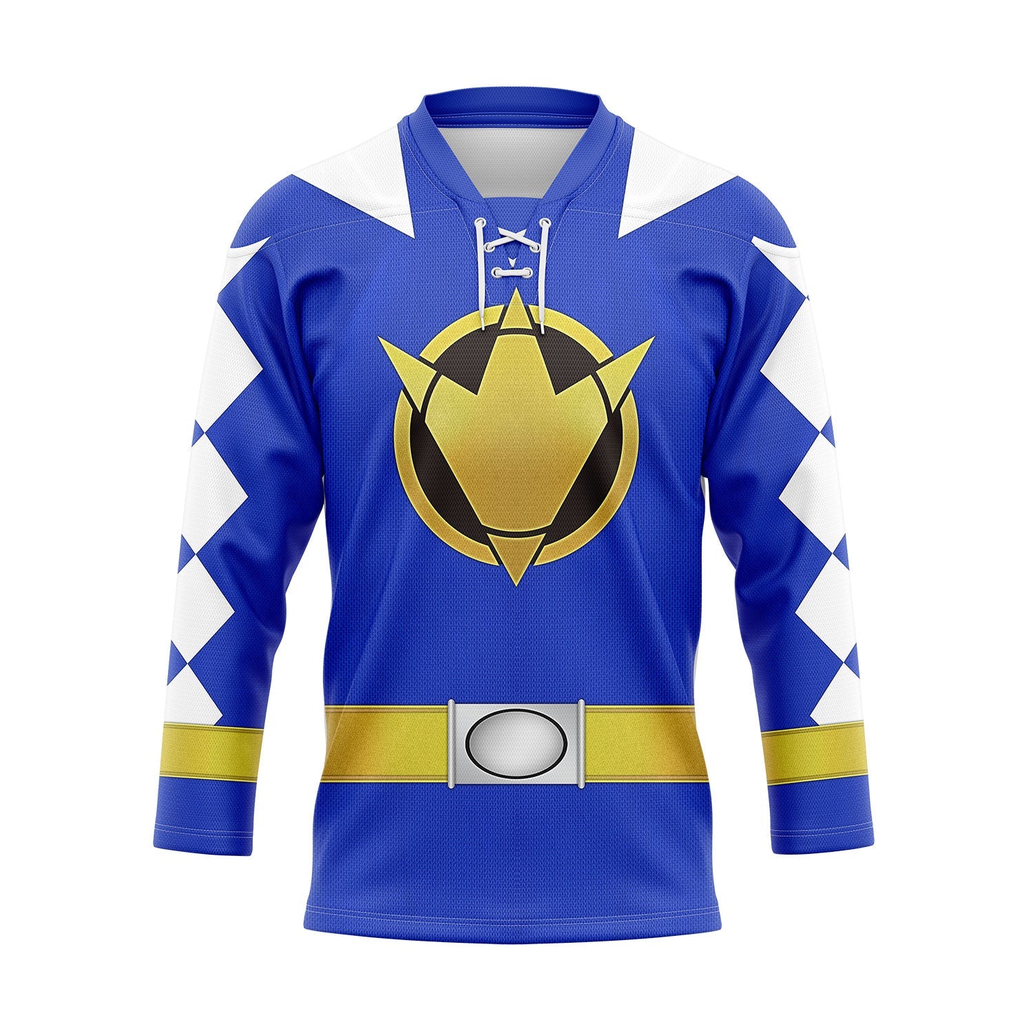 YMskins Blue Dino Thunder Hockey Jersey Sweatpants