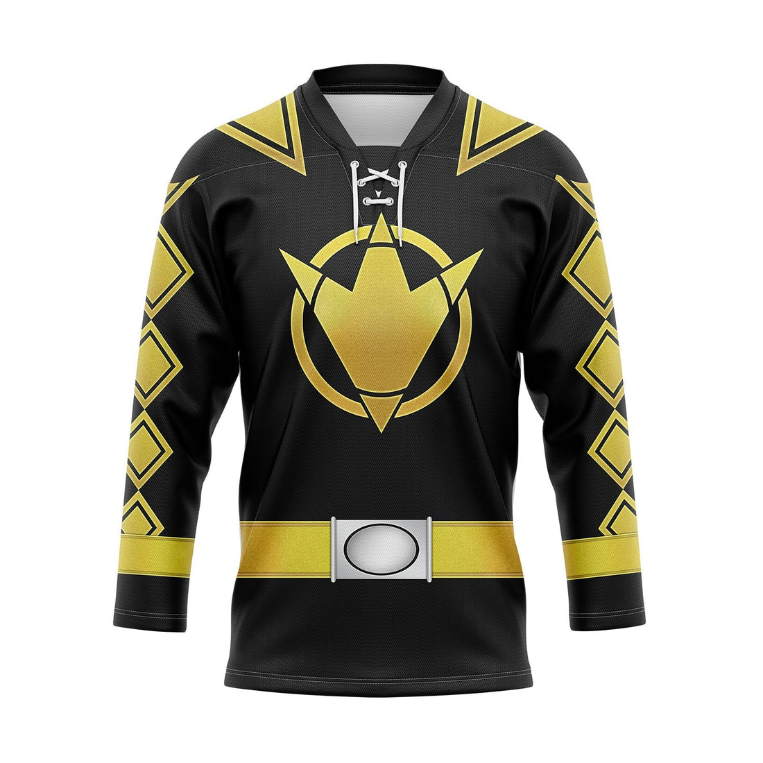 MakerHuman Black Dino Thunder Hockey Jersey Sweatpants