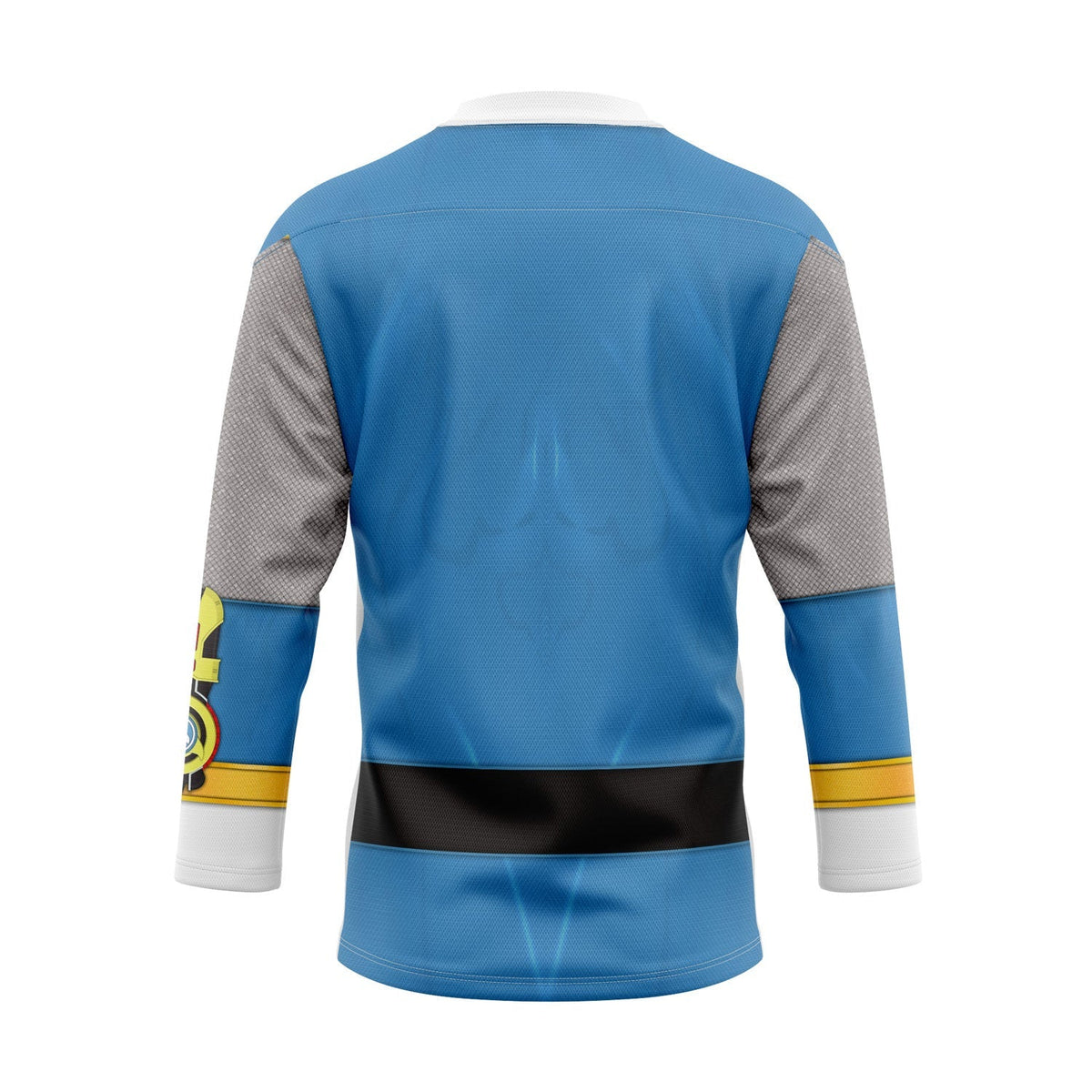 MakerHuman Blue Samurai Power Rangers Ninja Storm Hockey Jersey Sweatpants