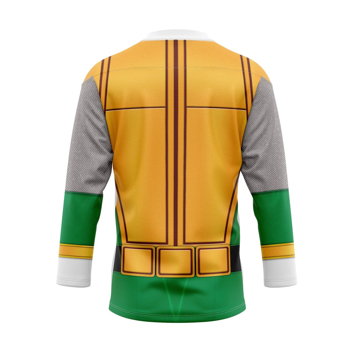 MakerHuman Green Samurai Power Rangers Ninja Storm Hockey Jersey Sweatpants
