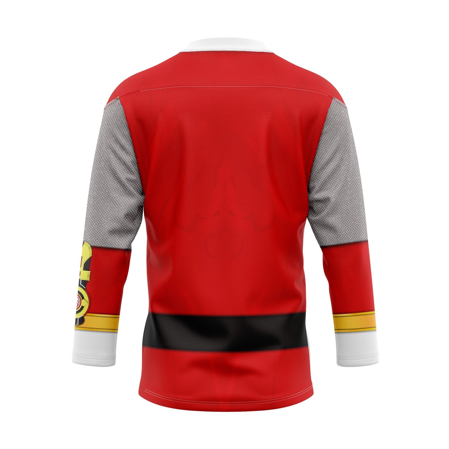 MakerHuman Red Power Rangers Ninja Storm Hockey Jersey Sweatpants