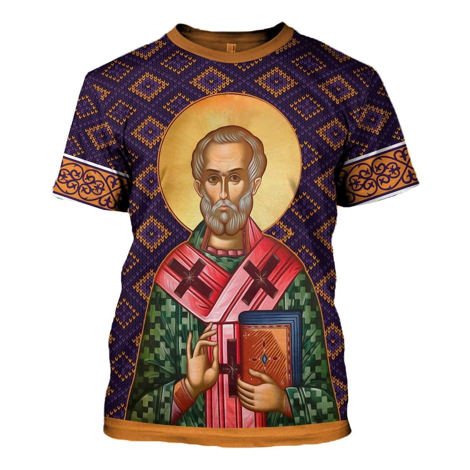 YMskins Unisex T-shirt St. Nicholas 3D Apparel