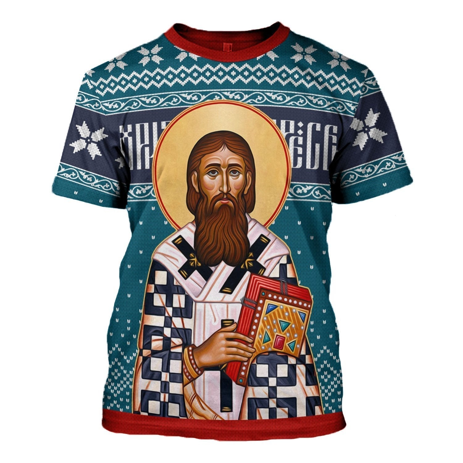 YMskins Unisex Tops Pullover Sweatshirt St. Sava 3D Apparel