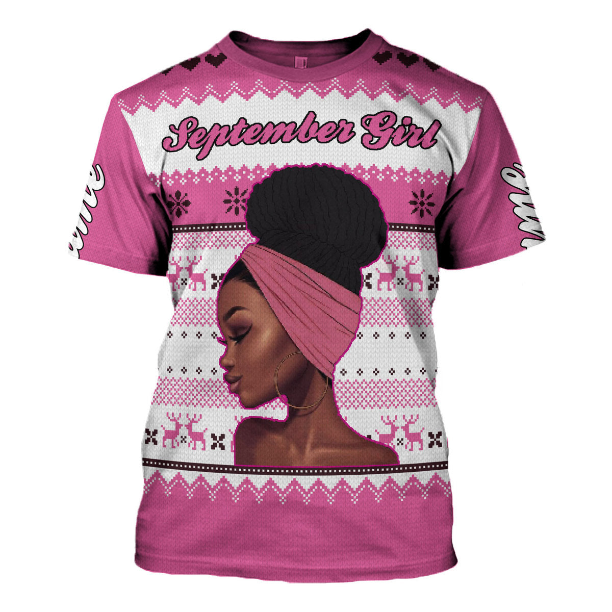 YMskins Personalized Tops September Girl All Over Printed